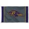 WinCraft Baltimore Ravens Blackout Sideline Flag Outdoor Indoor 3x5 Foot Banner