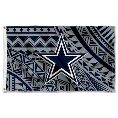 WinCraft Dallas Cowboys Samoan Pattern 3x5 Grommet Flag
