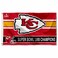 WinCraft Kansas City Chiefs 2024 Super Bowl Champions Flag Outdoor Indoor 3x5 Foot Banner