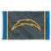 WinCraft Los Angeles Chargers Blackout Sideline Flag Outdoor Indoor 3x5 Foot Banner