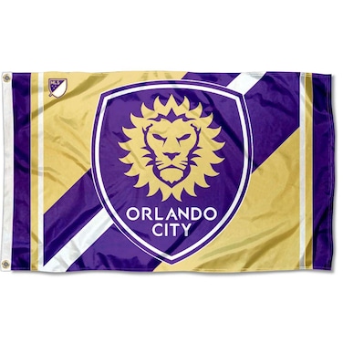 WinCraft Orlando City Soccer Club Grommet Banner Flag