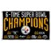 WinCraft Pittsburgh Steelers 6X and 6 Time Super Bowl Champions Flag Outdoor Indoor 3x5 Foot Banner