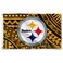 WinCraft Pittsburgh Steelers Samoan Pattern 3x5 Grommet Flag