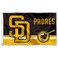 WinCraft San Diego Padres Logo Insignia 3x5 Foot Grommet Banner Flag
