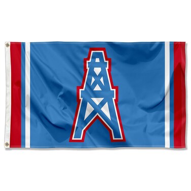 WinCraft Tennessee Titans Houston Oilers Vintage Large 3x5 Flag