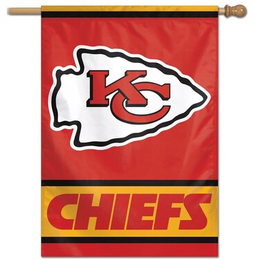 NFL Kansas City Chiefs 27-by-37-Inch Vertical Flag