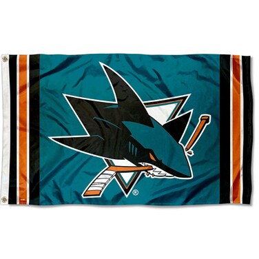 WinCraft San Jose Sharks 3x5 Feet Banner Flag