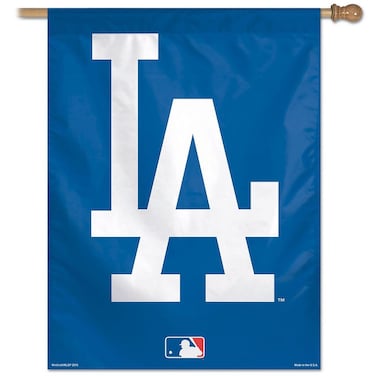 Wincraft MLB Los Angeles Dodgers 28x40 Vertical Banner, One Size, Team Color