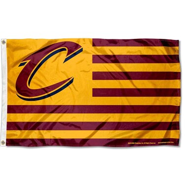 WinCraft Cleveland Cavaliers Americana Stripes Nation 3x5 Flag