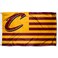 WinCraft Cleveland Cavaliers Americana Stripes Nation 3x5 Flag