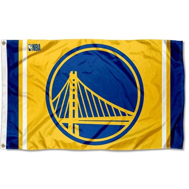 WinCraft Golden State Warriors Gold 3x5 Flag and Banner