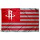 WinCraft Houston Rockets Americana Stripes Nation 3x5 Flag