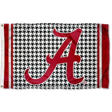 WinCraft Alabama Houndstooth 3x5 College Flag