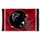 WinCraft Atlanta Falcons New Helmet Grommet Pole 3x5 Flag