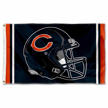 WinCraft Chicago Bears New Helmet Grommet Pole Flag