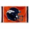 WinCraft Denver Broncos New Helmet Grommet Pole Flag
