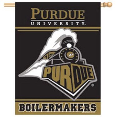WinCraft NCAA Purdue University Vertical Flag, 27" x 37