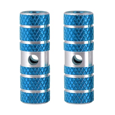 LIOOBO Pair Bike Pegs Bike Foot Pegs Bike Steel Pegs Bike Stunt Pegs Bike Pedals Bike Cycling Foot Pedals Foot Pegs Stunt Pegs Axle Stunt Pegs Peg Stunt Motorcycle Makeup