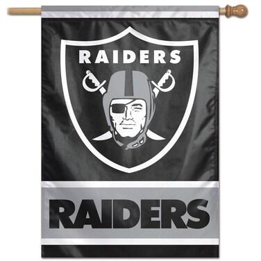 NFL Oakland Raiders 27-by-37-Inch Vertical Flag