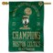 WinCraft Boston Celtics 2023 2024 18x Finals NBA Champions House Banner Flag