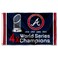 WinCraft Atlanta Braves Years Series Champions 3x5 Foot Grommet Banner Flag