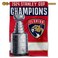 WinCraft Florida Panthers 2024 Stanley Cup Champions Banner Flag