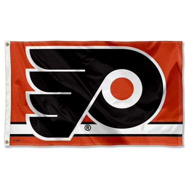 WinCraft Philadelphia Flyers Stripe 3x5 Feet Banner Flag