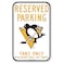Wincraft NHL Pittsburgh Penguins 29551011 Plastic Sign, 11" x 17