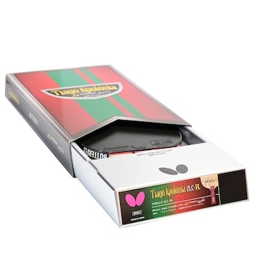 Butterfly Apolonia ZLC Pro-Line Table Tennis Racket - The Identical Racket Used by Tiago Apolonia - Ideal for Controlled Power Play from Long Distance - Recommended for World Class Play