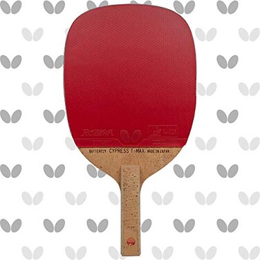 Butterfly Cypress T-Max Pro-Line Table Tennis Racket - Ideal for Consistent, Steady Allround Attack from Close to Mid Distance - Recommended for Aspiring Professional Players - Pro-Line Series