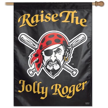 Pittsburgh Pirates MLB Jolly Roger 27 x 37 Inch Flag