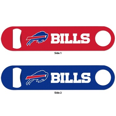 WinCraft Buffalo Bills Metal Bottle Opener 2 Sided