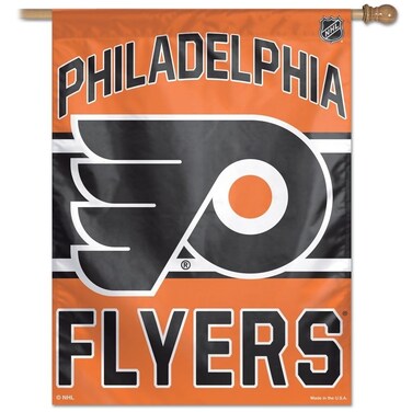 Wincraft NHL Philadelphia Flyers Vertical Flag, 27" x 37