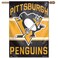 WinCraft NHL Pittsburgh Penguins 01524014 Vertical Flag, 27" x 37", Black