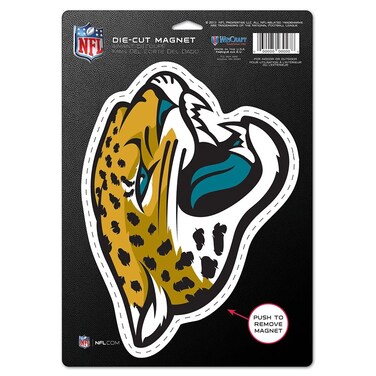 WinCraft Jacksonville Jaguars 6" x 9" Car Magnet