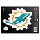 WinCraft Miami Dolphins 6" x 9" Car Magnet