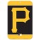 WinCraft MLB Pittsburgh Pirates Logo Sign, 11 x 17-inches, Yellow