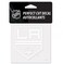 NHL LA Kings Logo 4" x 4" inch Outdoor White Decal