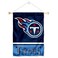 Tennessee Titans Banner Window Wall Hanging Flag with Suction Cup