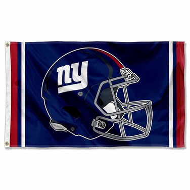 WinCraft New York Giants New Helmet Grommet Pole Flag