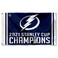 WinCraft Tampa Bay Lightning 2021 Cup Champions Grommet Flag