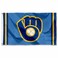 WinCraft Milwaukee Brewers Retro Glove Logo Flag and Banner