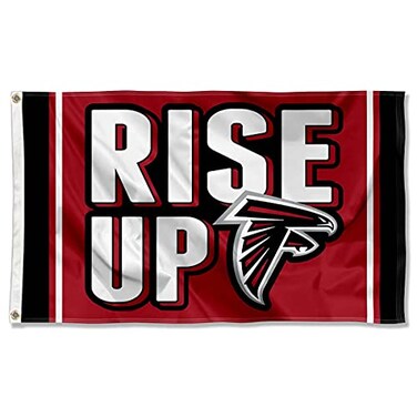 WinCraft Atlanta Falcons Rise Up 3x5 Outdoor Flag