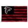WinCraft Atlanta Falcons USA American Nation Stripes 3x5 Grommet Flag