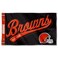 WinCraft Cleveland Browns Script Logo Premium Flag