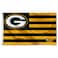 WinCraft Green Bay Packers USA American Nation Stripes 3x5 Grommet Flag