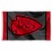 WinCraft Kansas City Chiefs Blackout Sideline Flag Outdoor Indoor 3x5 Foot Banner