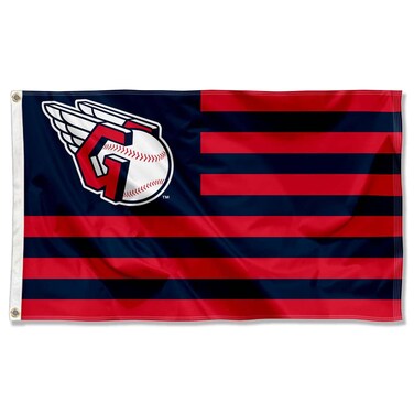 WinCraft Cleveland Baseball Stars and Stripes American Nation 3x5 Flag