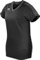 Rawlings Womens Launch Series Women's Short Sleeve Softball Jersey, Black, Medium
