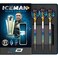 RED DRAGON Gerwyn Iceman Price Ionic 25 Gram Premium Tungsten Darts Set with Flights and Stems